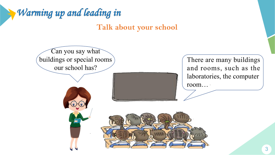 外研版英语九年级下册-Module 2 Unit 1 They don’t sit in rows.（课件） .pptx_第3页