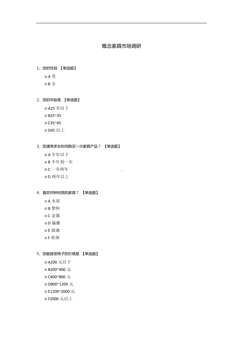 概念家具市场调研.docx_第1页