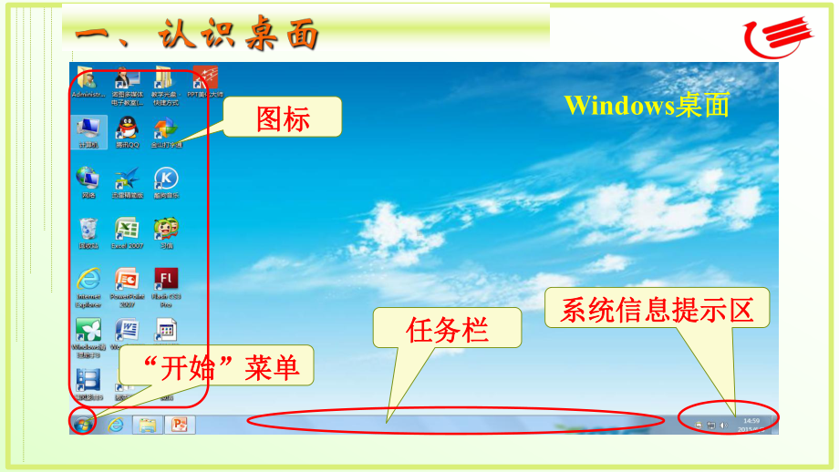 三年级上册信息技术课件－3打开窗口天地宽 ｜粤教版(共19张PPT).ppt_第3页