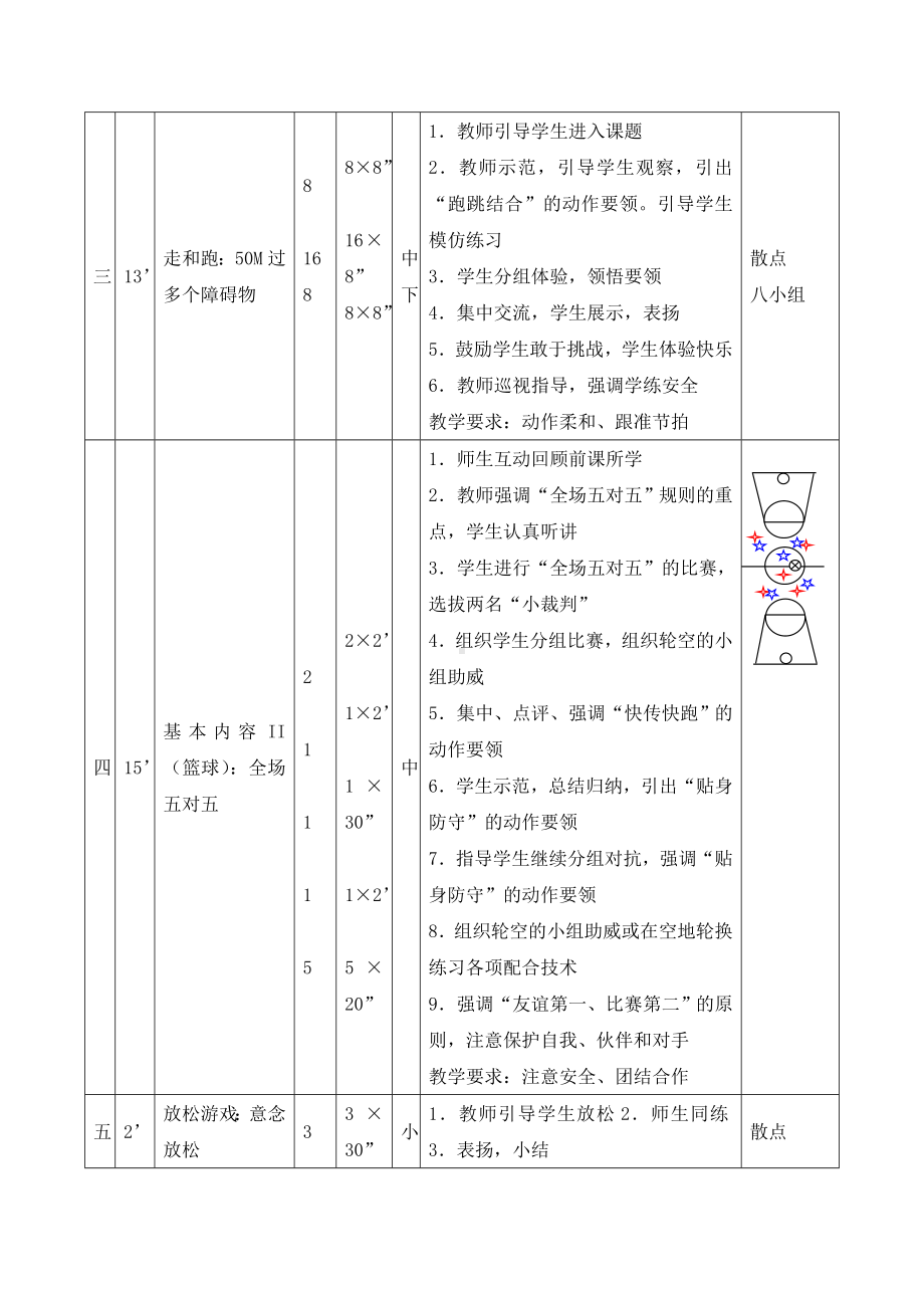 五年级体育教案-50米过多个障碍物全国通用(1).doc_第2页