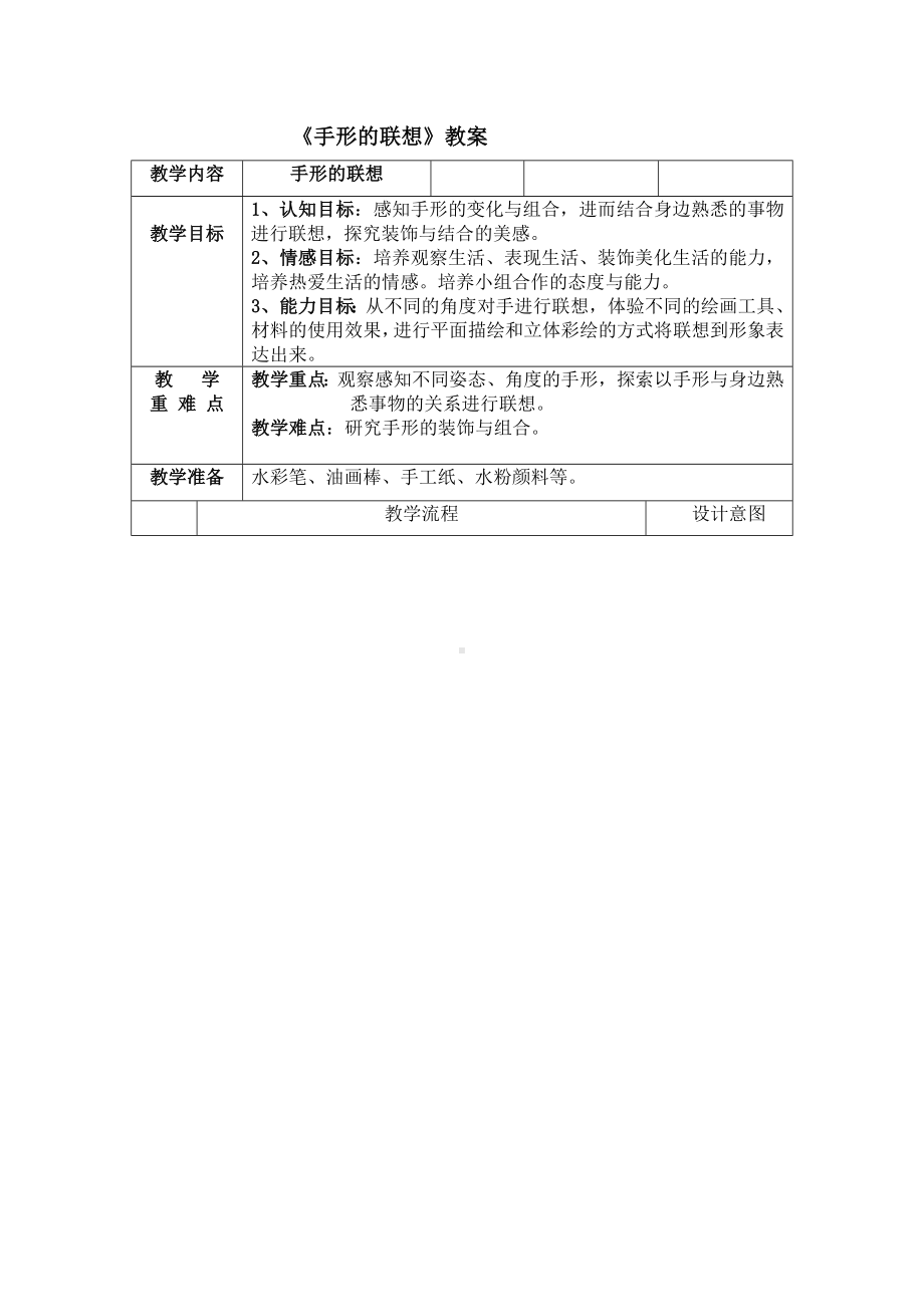 二年级上册美术教案第6课 手形的联想｜沪教版 (13).doc_第1页