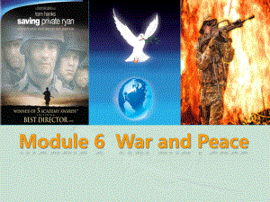 外研版高中英语Book 6 Module 6 War and Peace-Grammar教学课件 (共13张PPT).ppt