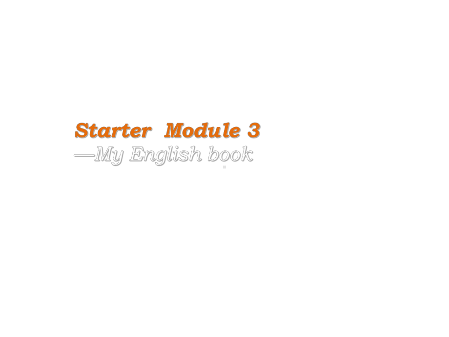 外研版七年级英语上册课件：-Starter-Module-3-Unit-2(共12张PPT).ppt_第2页