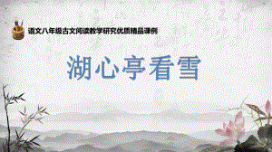 13.语文八年级古文阅读教学研究优质精品课例：湖心亭看雪（公开课优质课件）.pptx