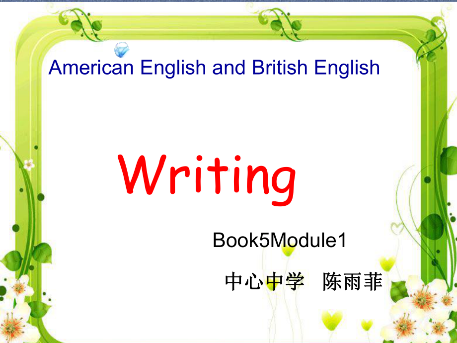 外研版高中英语Book 5 Module writing 教学课件 (共28张PPT).ppt_第2页