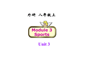 外研英语八年级上册Module 3Unit3(共40张PPT).ppt