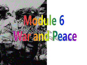 外研版高中英语Book 6 Module 6 War and Peace Reading and Practice教学课件 (共29张PPT).ppt