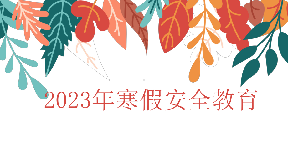 2023年寒假安全教育-小学生（ppt课件）-小学生主题班会通用版.pptx_第1页