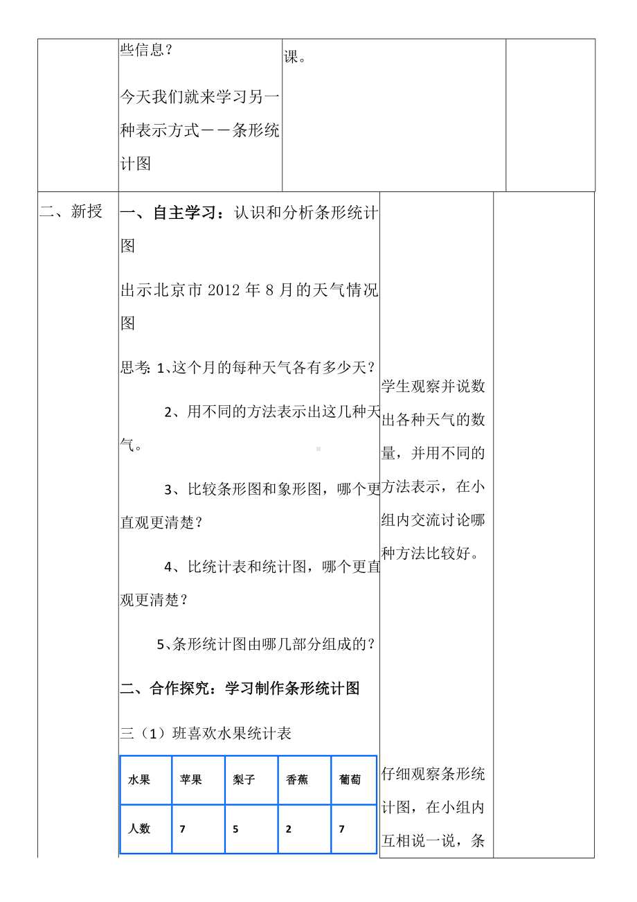 四年级数学上册教案- 7 条形统计图 -人教新课标.docx_第2页