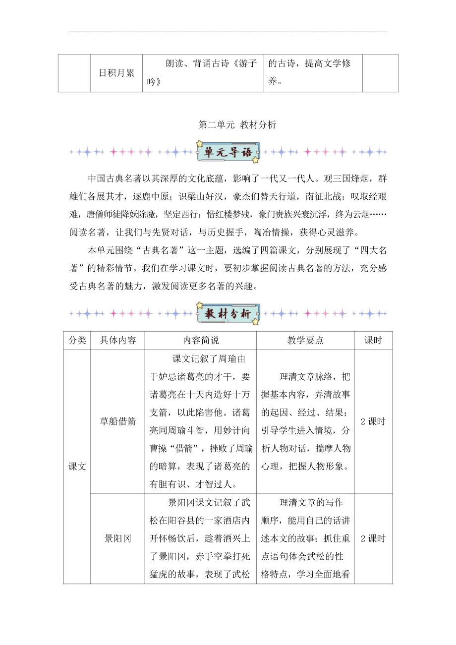 新课标背景下：语文部编版《语文》五年级下册全册大单元整体教材解读及教学分析.docx_第3页