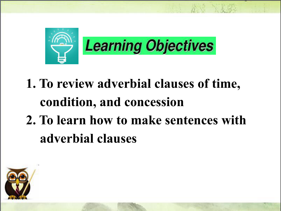 外研版高中英语Book 5 Module 5 grammar Adverbial clause教学课件 (共28张PPT).ppt_第3页