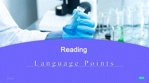 Unit 3 Reading The Future is in Our Genes第二课时语言点（ppt课件）-2023新牛津译林版（2020）《高中英语》选择性必修第二册.pptx