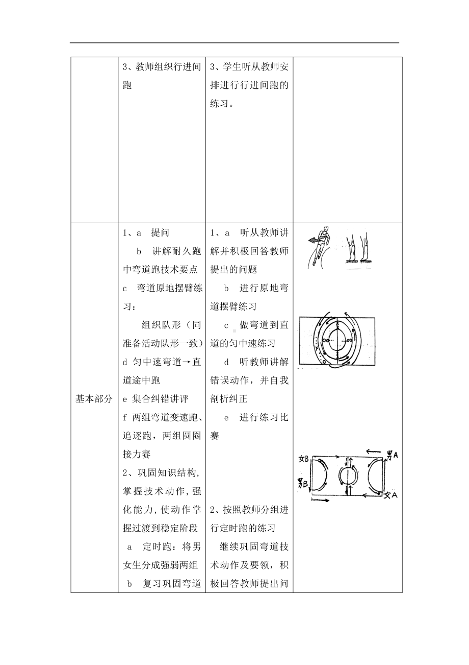 六年级体育教案-耐久跑浙教课标版.doc_第3页