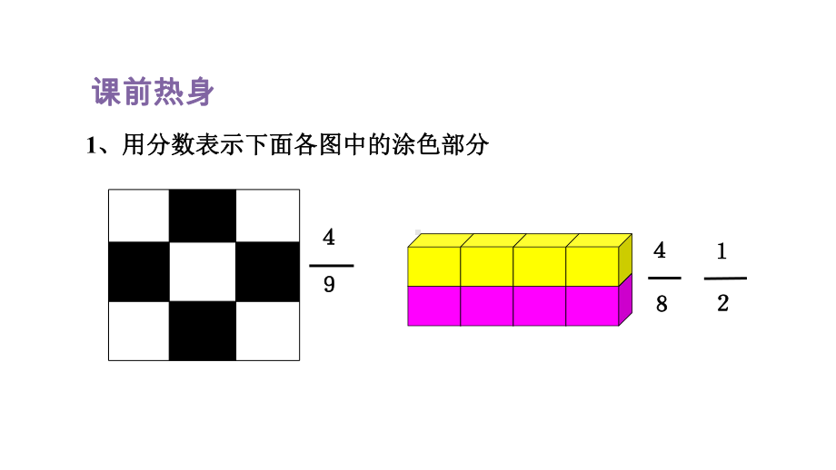 人教版（2023春）数学五年级下册 4 分数的意义和性质 整理与复习.pptx_第2页