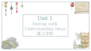 Unit 1 Starting out& Understanding ideas 语言点+课文详解（ppt课件）-新外研版（2019）《高中英语》必修第二册.pptx