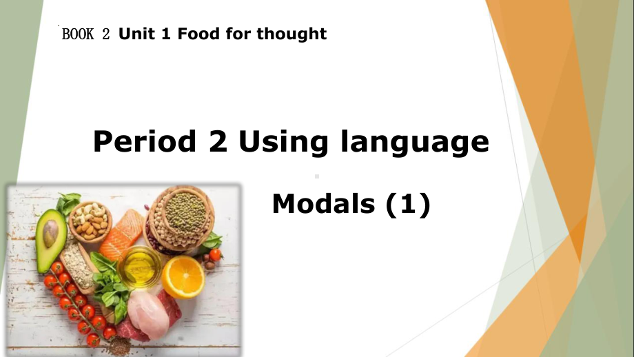 Unit 1 Food for thought Using language-Modals（ppt课件）-新外研版（2019）《高中英语》必修第二册.pptx_第1页