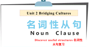 Unit 2 Learning about language 名词性从句 语法（ppt课件）-新人教版（2019）《高中英语》选择性必修第二册.pptx