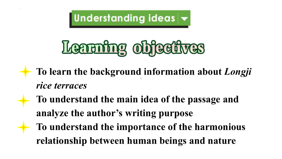 Unit 6 At One with Nature Understanding ideas （ppt课件）(001)-新外研版（2019）《高中英语》必修第一册.pptx_第2页