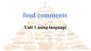 Unit 1 Using language （ppt课件）-新外研版（2019）《高中英语》必修第二册.pptx