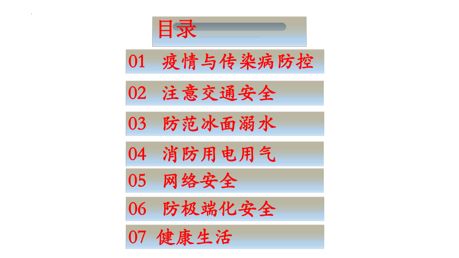 2023春高中寒假安全教育主题班会ppt课件 .pptx_第2页