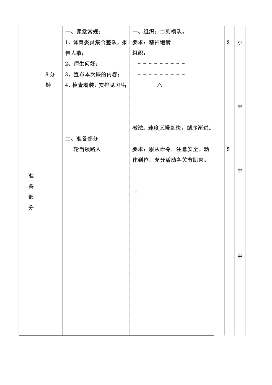 六年级体育教案-少年拳第一套 全国通用.doc_第2页