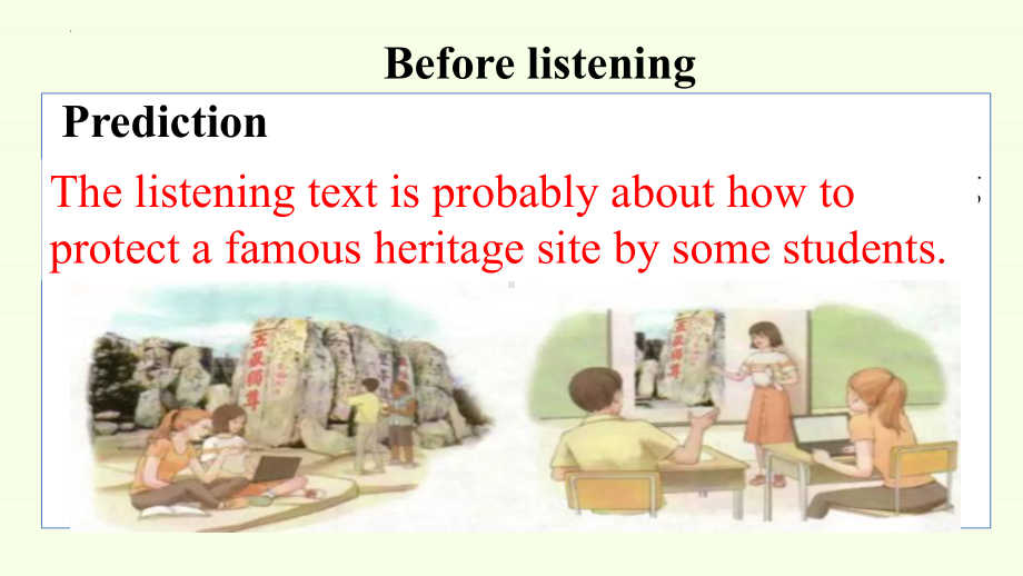 Unit 1 Cultural Heritage Listening and Speaking & Listening and Talking （ppt课件）-新人教版（2019）《高中英语》必修第二册.pptx_第3页