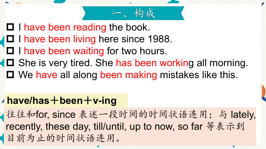 Unit 6 Grammar Present perfect continuous（ppt课件）-新外研版（2019）《高中英语》选择性必修第一册.pptx_第3页