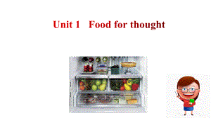 Unit 1 Food for thought 知识点+作文 （ppt课件）-新外研版（2019）《高中英语》必修第二册.pptx