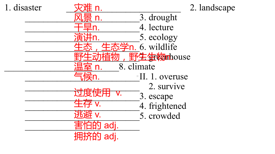 Unit5 单词、短语、词性变化背诵+默写+翻译 （ppt课件）-2023新北师大版（2019）《高中英语》必修第二册.pptx_第2页