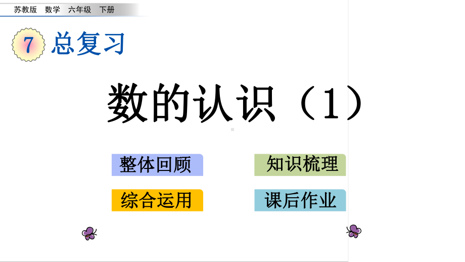 六年级下册数学课件-1.1 数的认识（1） 苏教版(共14张PPT).pptx_第1页