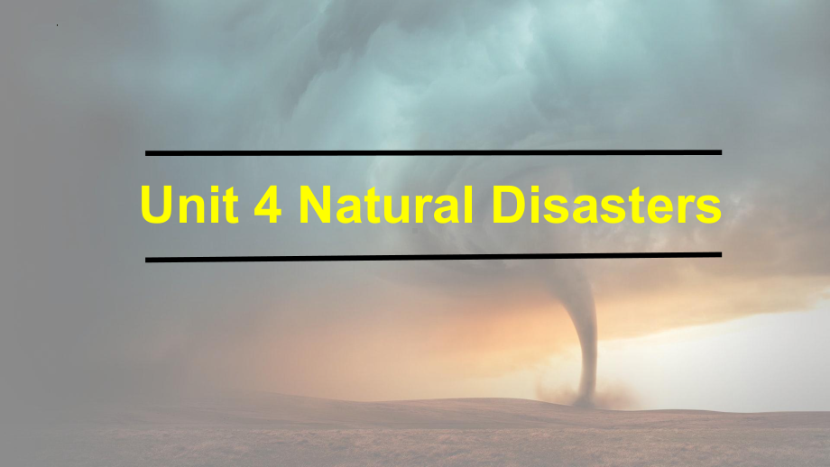 Unit 4 Natural Disasters Discovering Useful Structures 定语从句（ppt课件）-新人教版（2019）《高中英语》必修第一册.pptx_第1页