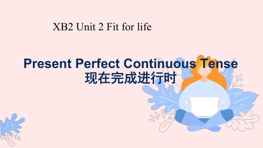 Unit 3 现在完成进行时Present Perfect Continuous Tense （ppt课件）-2023新牛津译林版（2020）《高中英语》选择性必修第二册.pptx_第1页