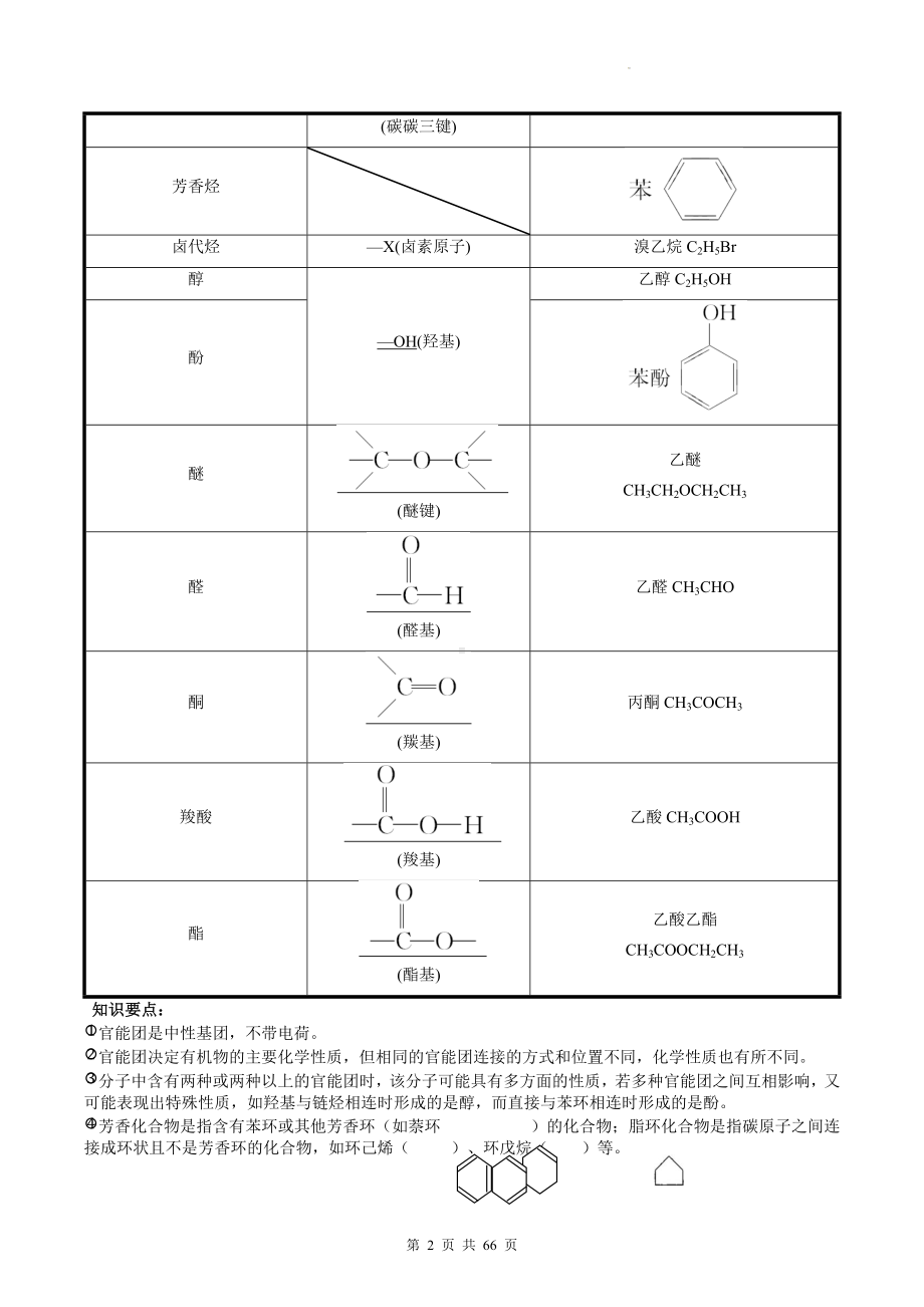 人教版（2019）高二化学选择性必修3第1至第3章讲义.docx_第2页