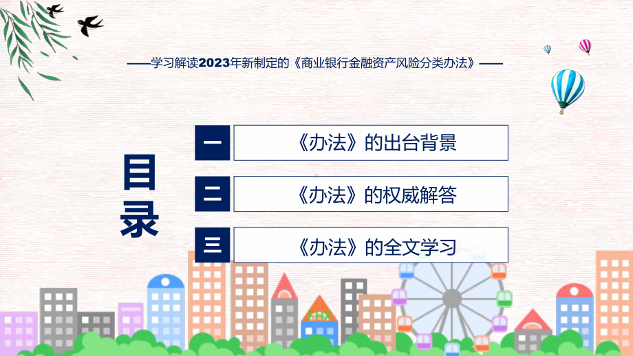 学习解读2023年新制定的商业银行金融资产风险分类办法课件.pptx_第3页