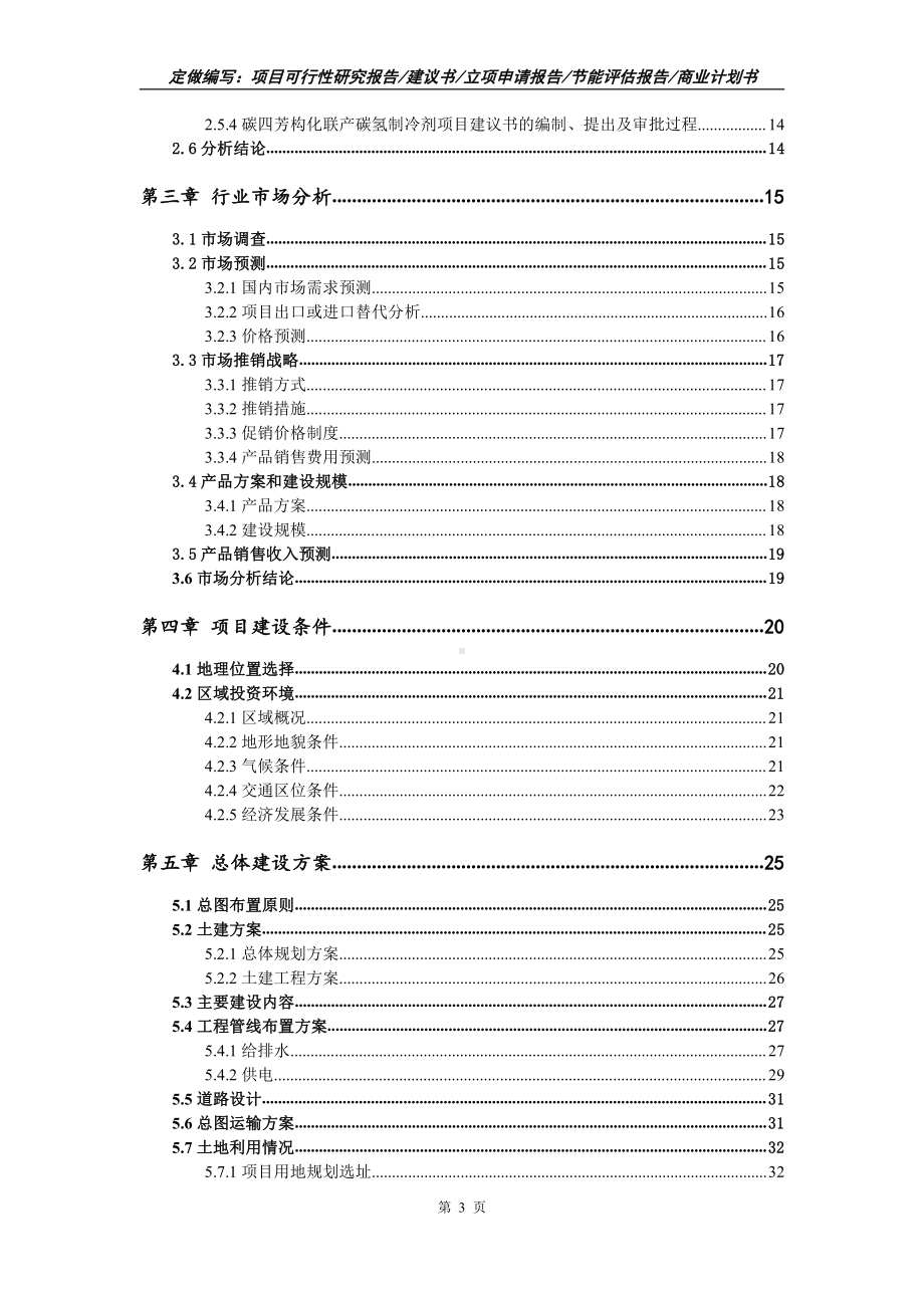 碳四芳构化联产碳氢制冷剂项目可行性报告（写作模板）.doc_第3页