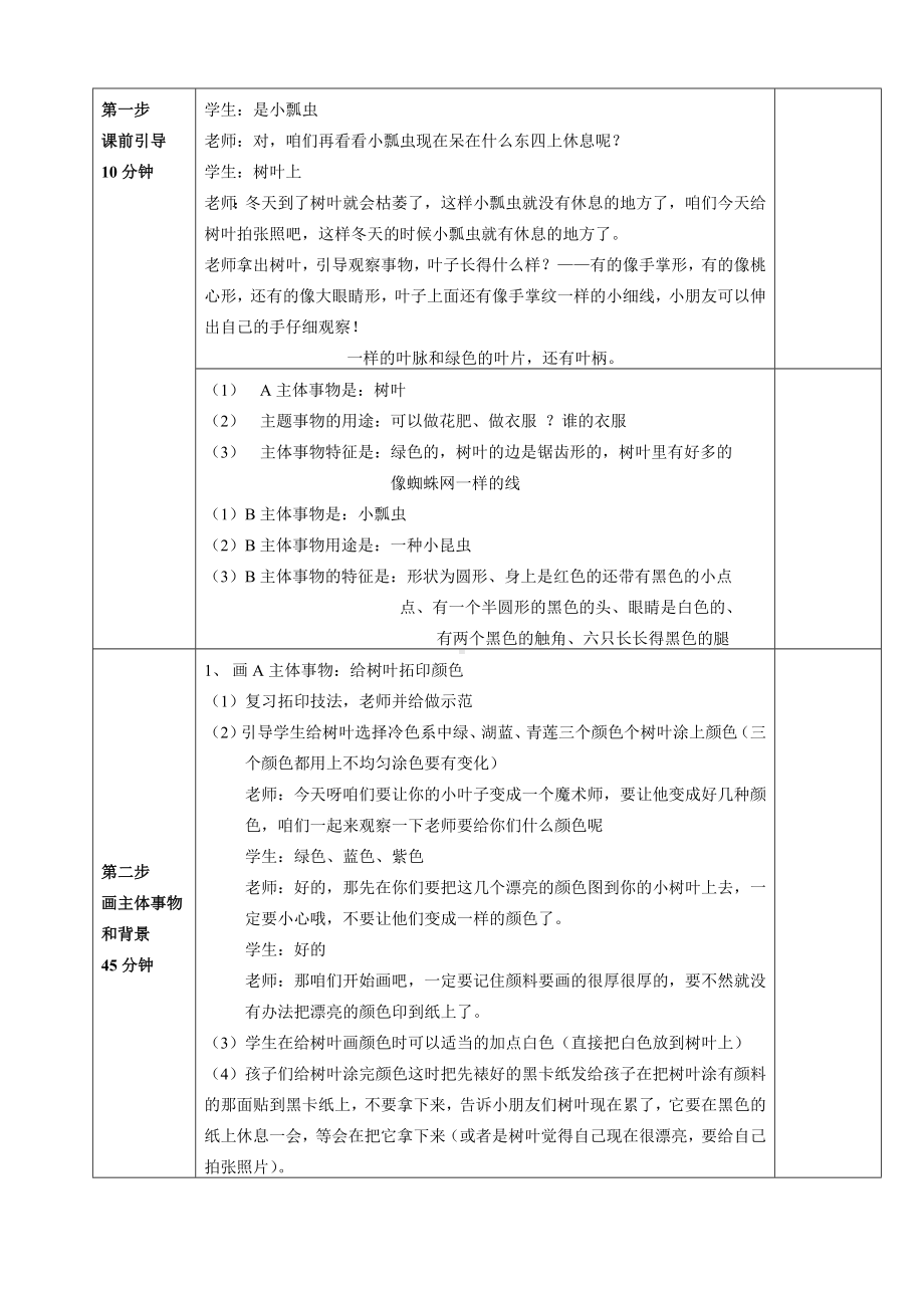 一年级上册美术课外班素材-树叶上的小瓢虫全国通用.doc_第2页