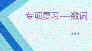 2023年中考英语专项复习数词ppt课件.pptx