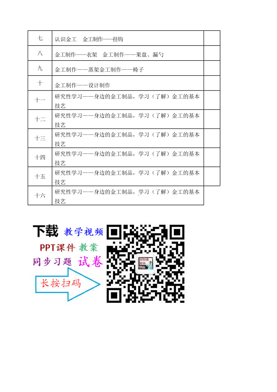 小学三年级下册劳动教学计划.docx_第3页