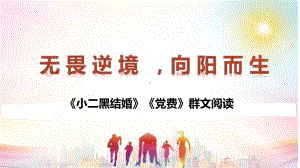 8.《小二黑结婚（节选）》《党费》ppt课件30张-（部）统编版《高中语文》选择性必修中册.pptx