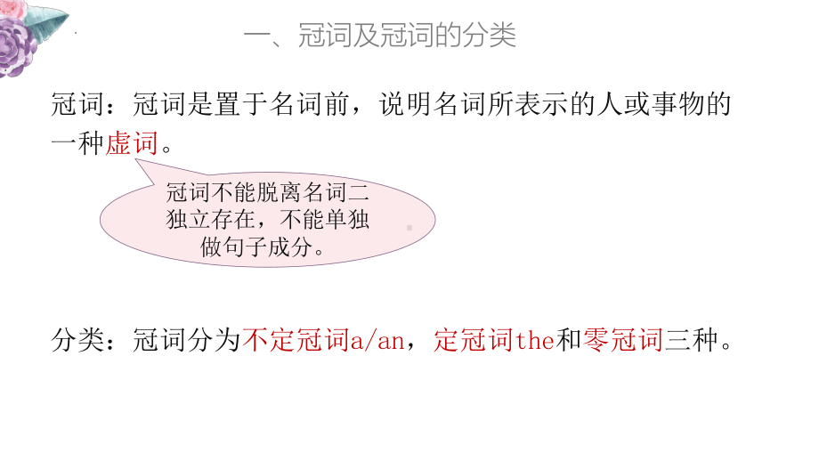 2023年中考英语二轮复习ppt课件 冠词.pptx_第3页