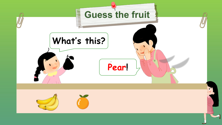 Unit 5 Do you like pears第2课时 A Let's learn&Let's chant.pptx_第3页