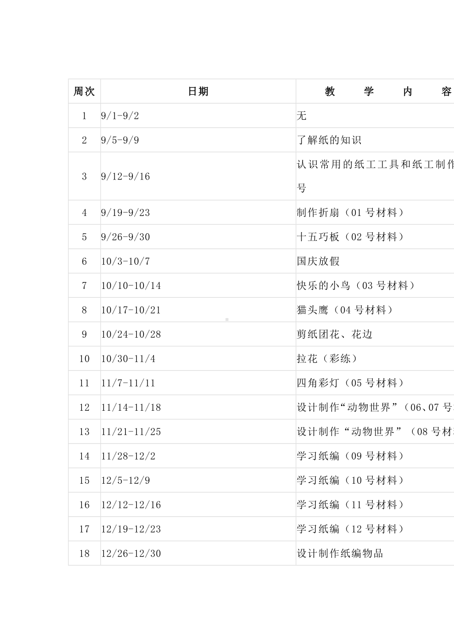 三年级上册劳技教学计划.doc_第3页