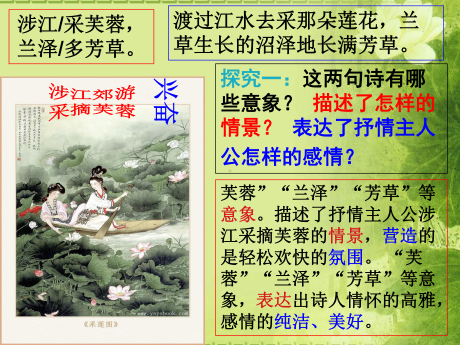 古诗词诵读《涉江采芙蓉》ppt课件17张-（部）统编版《高中语文》必修上册.pptx_第3页