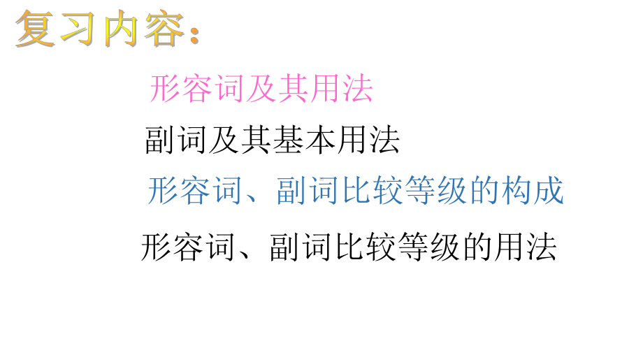 2021年中考英语复习- 形容词和副词的用法 专项讲解ppt课件.pptx_第2页