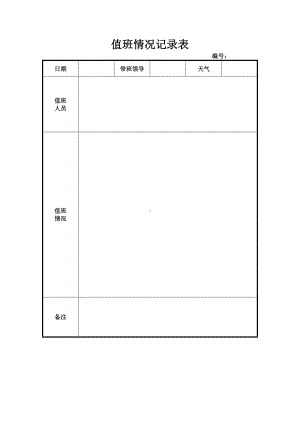 值班情况记录表.docx