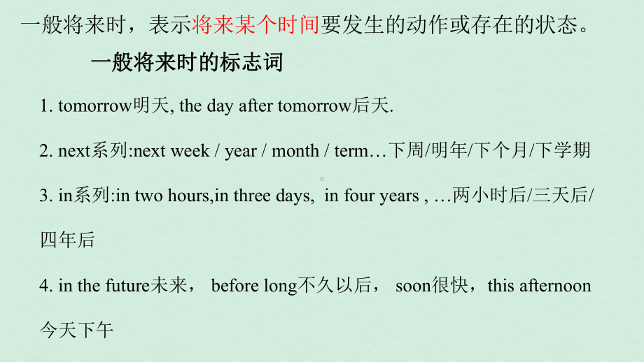 2022年英语中考复习ppt课件 一般将来时.pptx_第2页