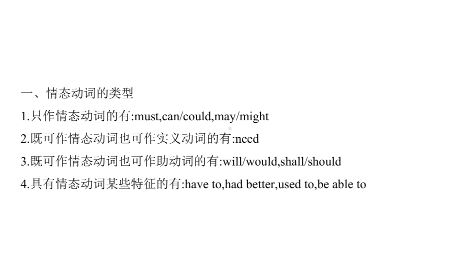 2022年牛津译林版中考英语语法系列ppt课件 (13) — 情态动词.pptx_第2页