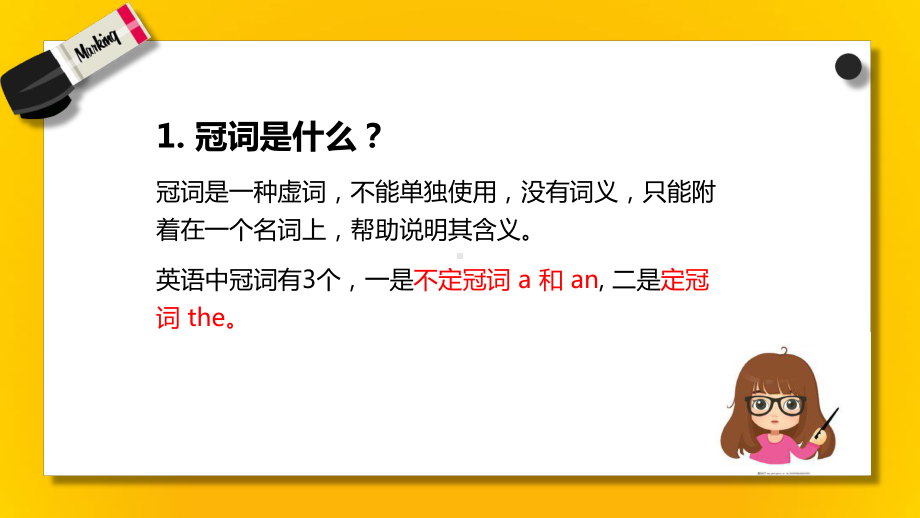 2021年人教版初中英语总复习-冠词ppt课件.pptx_第3页