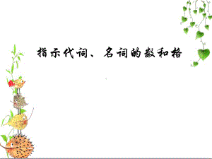 2021年 外研版英语中考语法复习指示代词、名词ppt课件.pptx