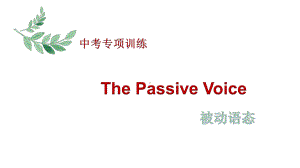 2022年中考英语被动语态复习ppt课件.pptx